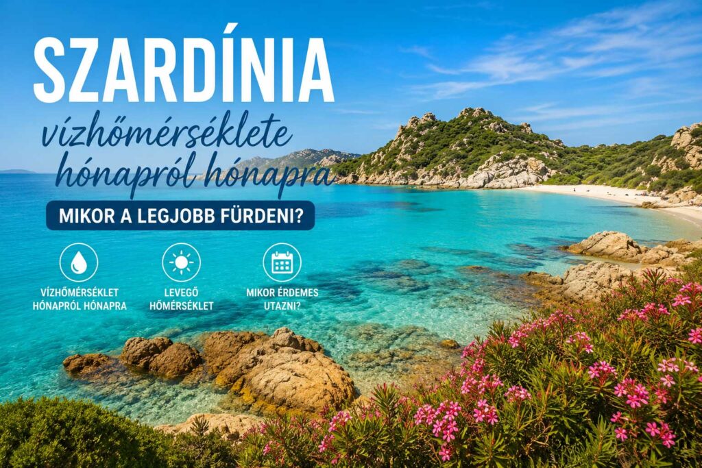 Szardínia-tenger-homerseklet