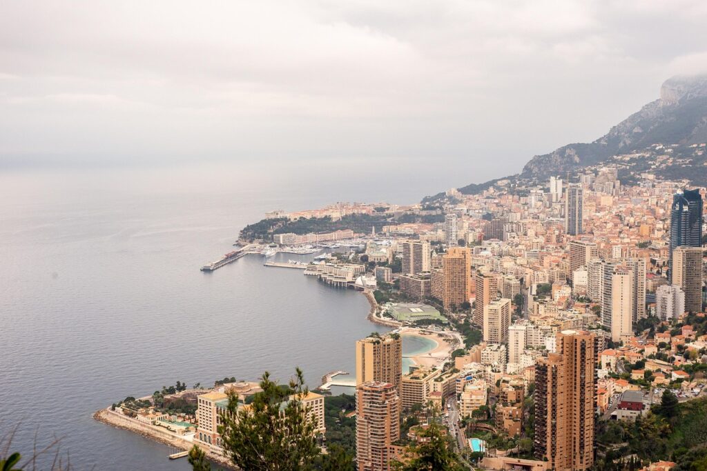 Monaco, Beausoleil felől