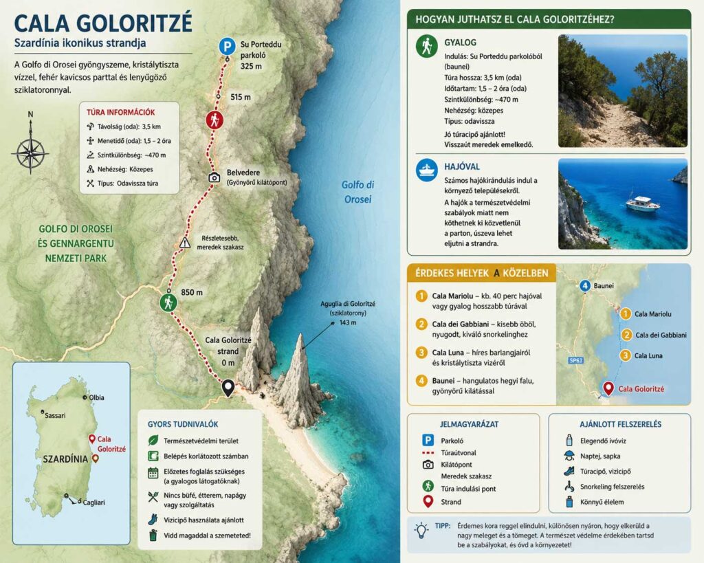 Térképen: Cala Goloritzé