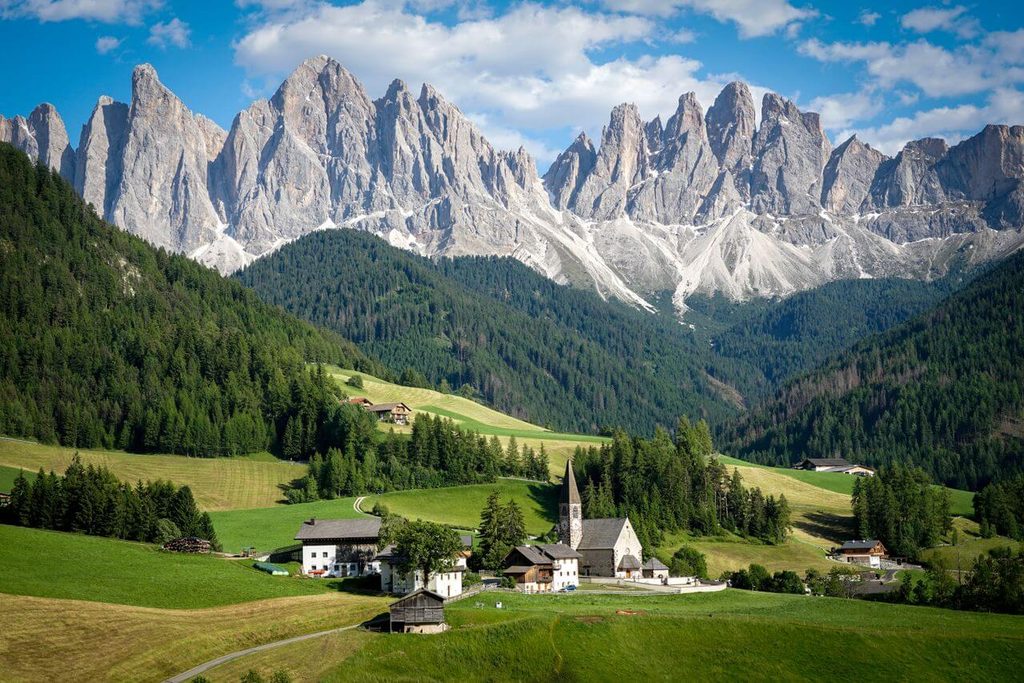 Santa Maddalena, Dolomitok
